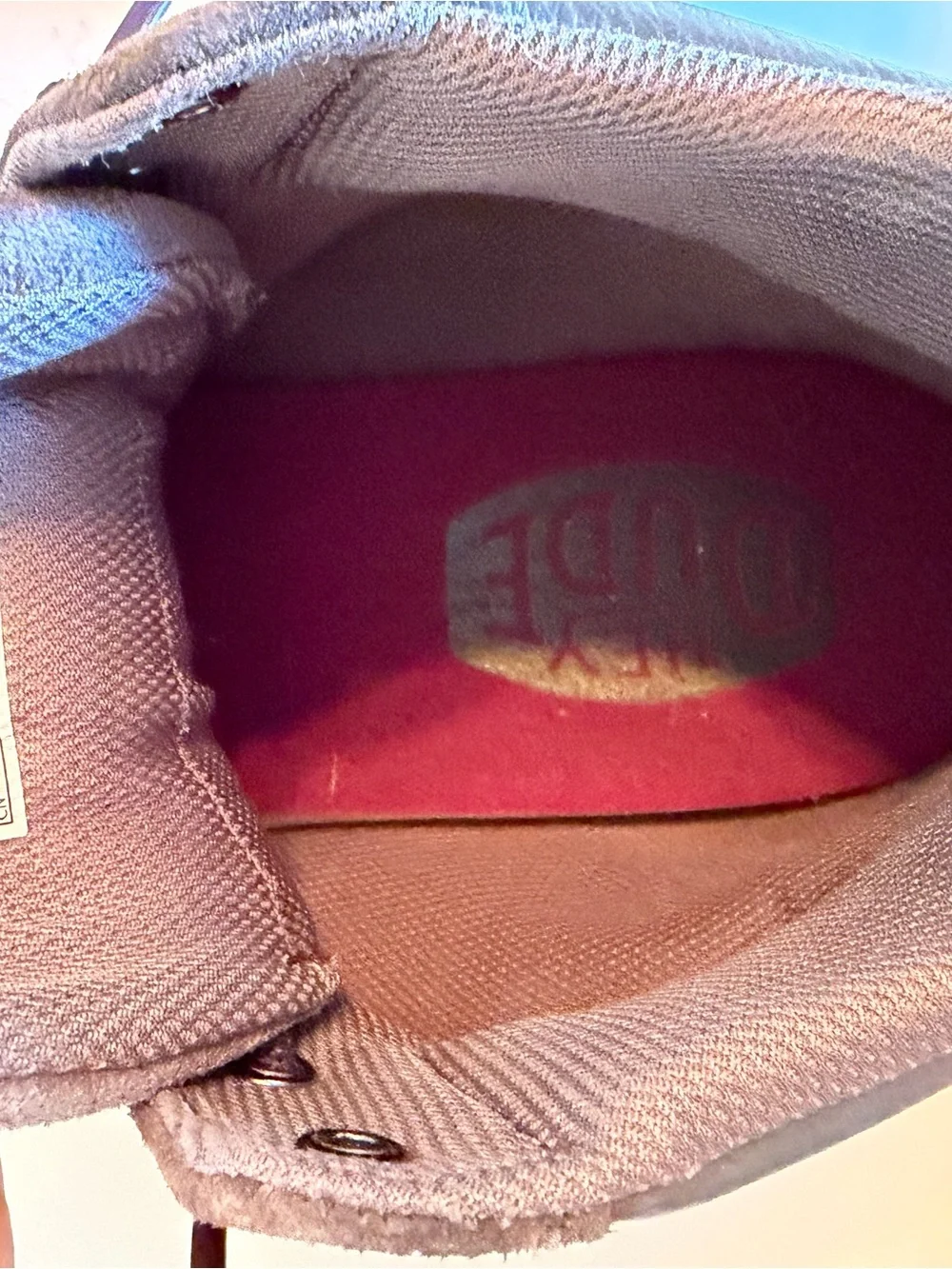 Hey Dude suede chukka